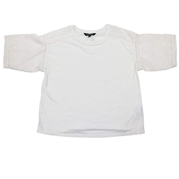 Ralph Lauren Arianthe Lace Eyelet Short Sleeve - Picture 1 of 1